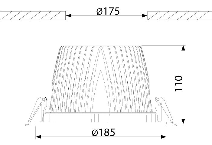 Product dimensions